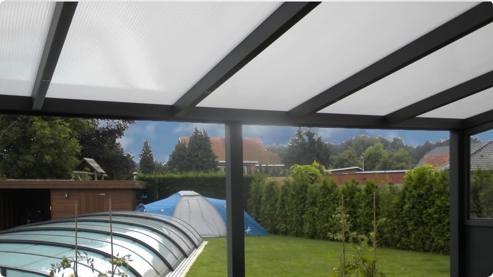 Terrassen&uuml;berdachung Alu Standard