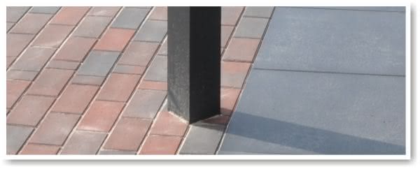 Fundamente für Terrassenüberdachungen Befestigung des Terrassendaches am Boden