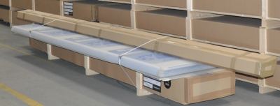 Lieferung der Terrassen&uuml;berdachung