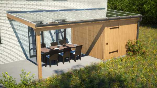 Konfigurator Anbau Terrassendächer mit Abstellraum Konfigurator Anbau Terrassendächer mit Abstellraum